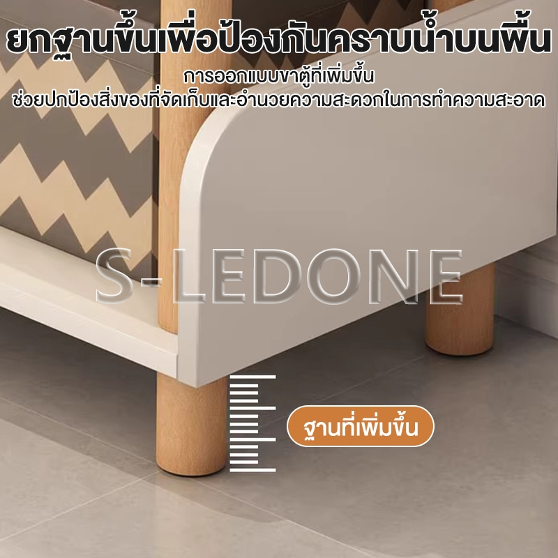 ชั้นวางหนังสือ 180/150/120cm เข้ากับบ้านสไตล์เรียบง่าย ขนาดเล็กประหยัดพื้นที่ ติดตั้งง่าย bookshelf รูปที่ 4