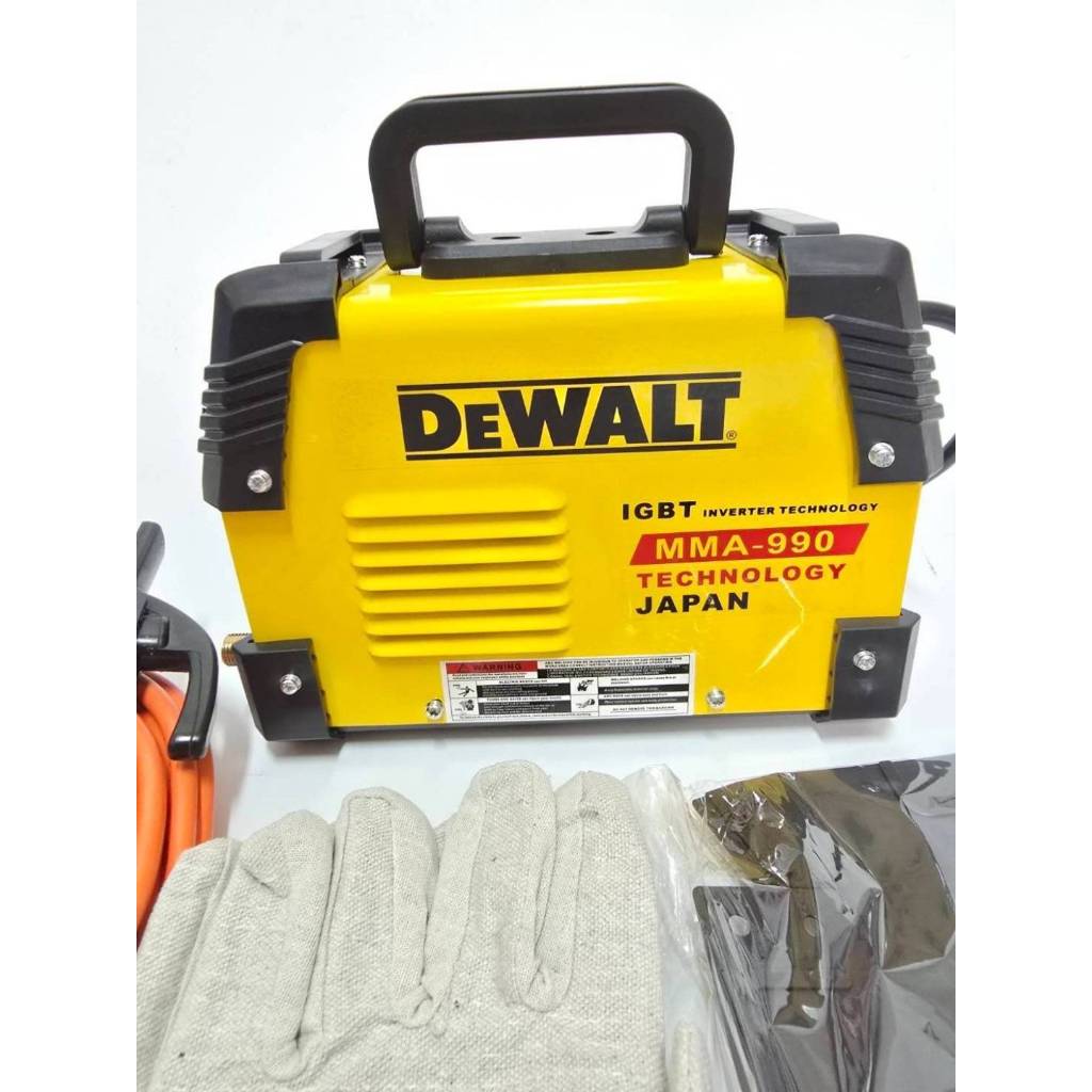 หาเครื่องเชื่อมคุณภาพดีอยู่ใช่ไหม?  D ew al t MMA990 ตอบโจทย์ทุกความต้องการ  แข็งแรง เชื่อมได้เนียน