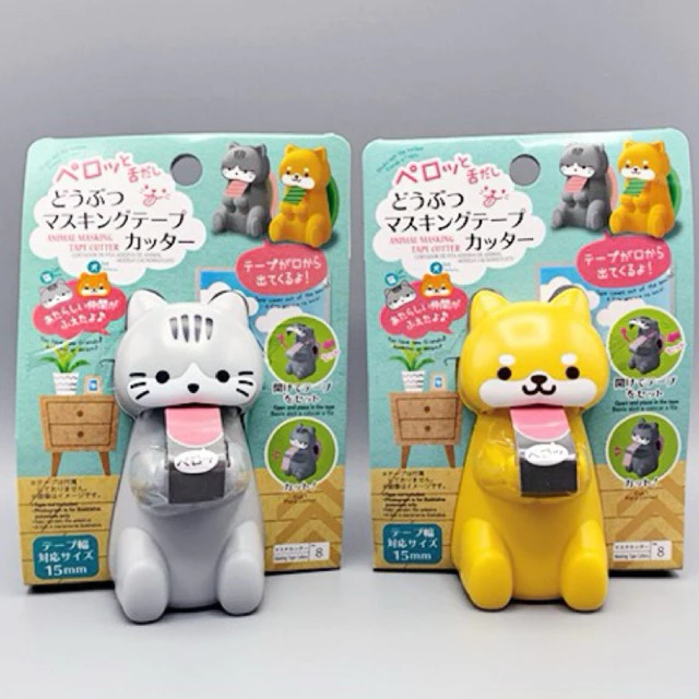 พร้อมส่ง/พรี‼️แท่น ที่ตัดเทปมูจิ muji แมว เทปอะคิลิค ไดโซ daiso Best seller หายากของแท้จากช็อป💯