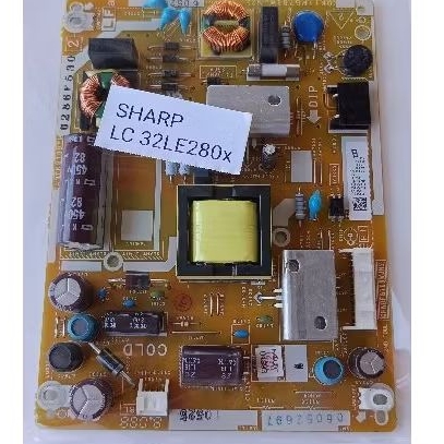 บอร์ดเพาเวอร์ซัพพลายทีวี sharp 32 นิ้วรุ่นLC32LE280X