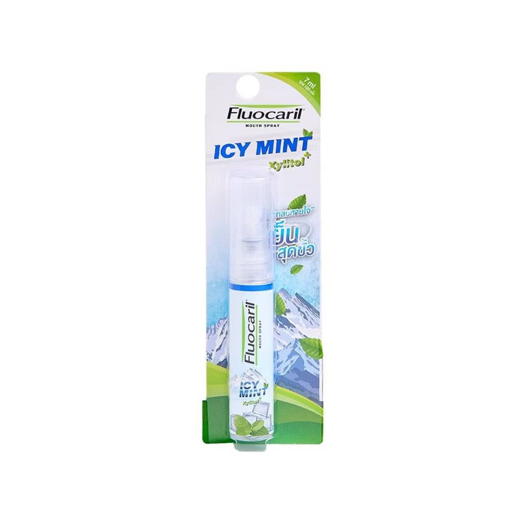 Fluocaril ฟลูโอคารีล สเปรย์ระงับกลิ่นปาก ไอซ์ มิ้นท์ 7 มล.