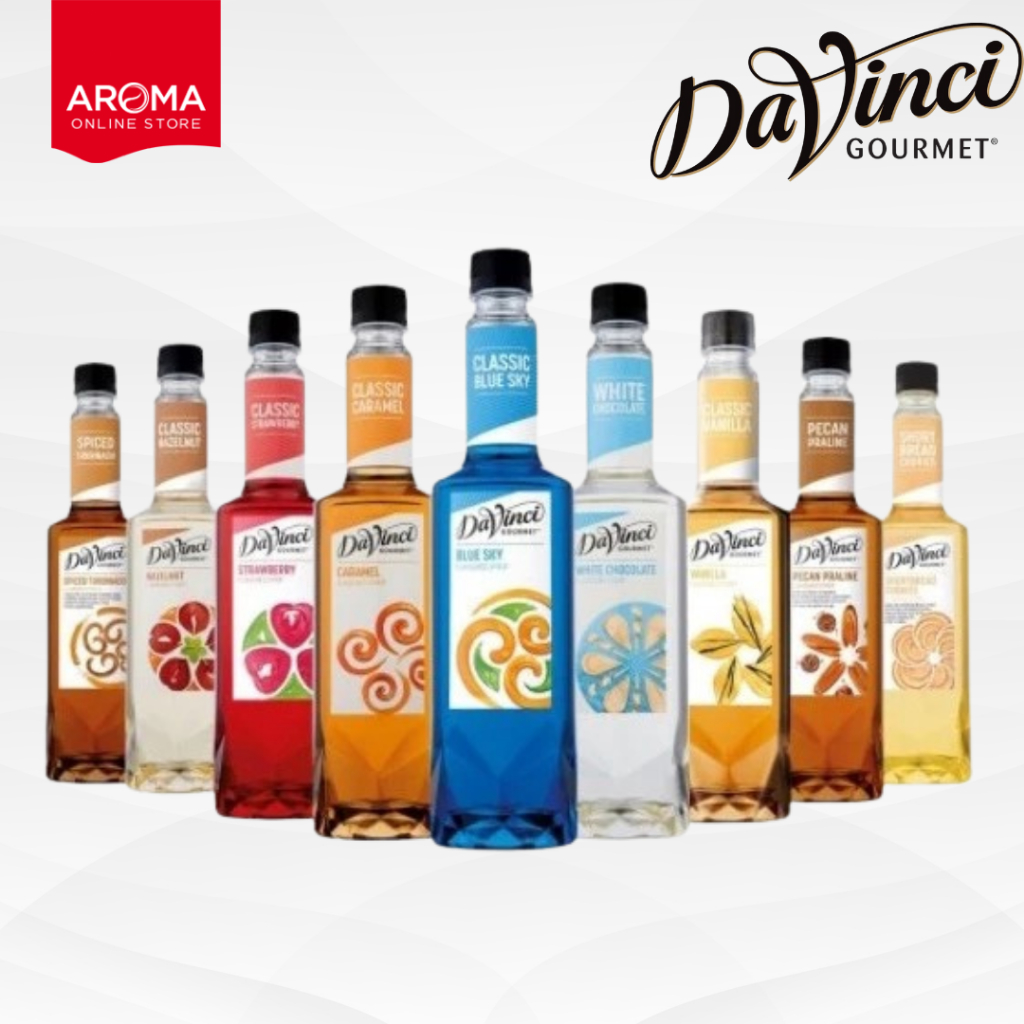 Aroma : Davinci Syrup ดาวินชี่ น้ำเชื่อมแต่งกลิ่น ขนาด 750 Ml. (Classic Syrups)