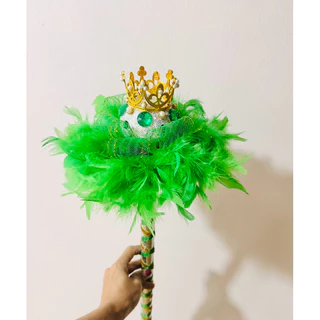 ไม้คฑาครัมเมเยอร์เด็ก(หัวมงกุฎรามี่ขนนก)ไซต์ 80-120 cm