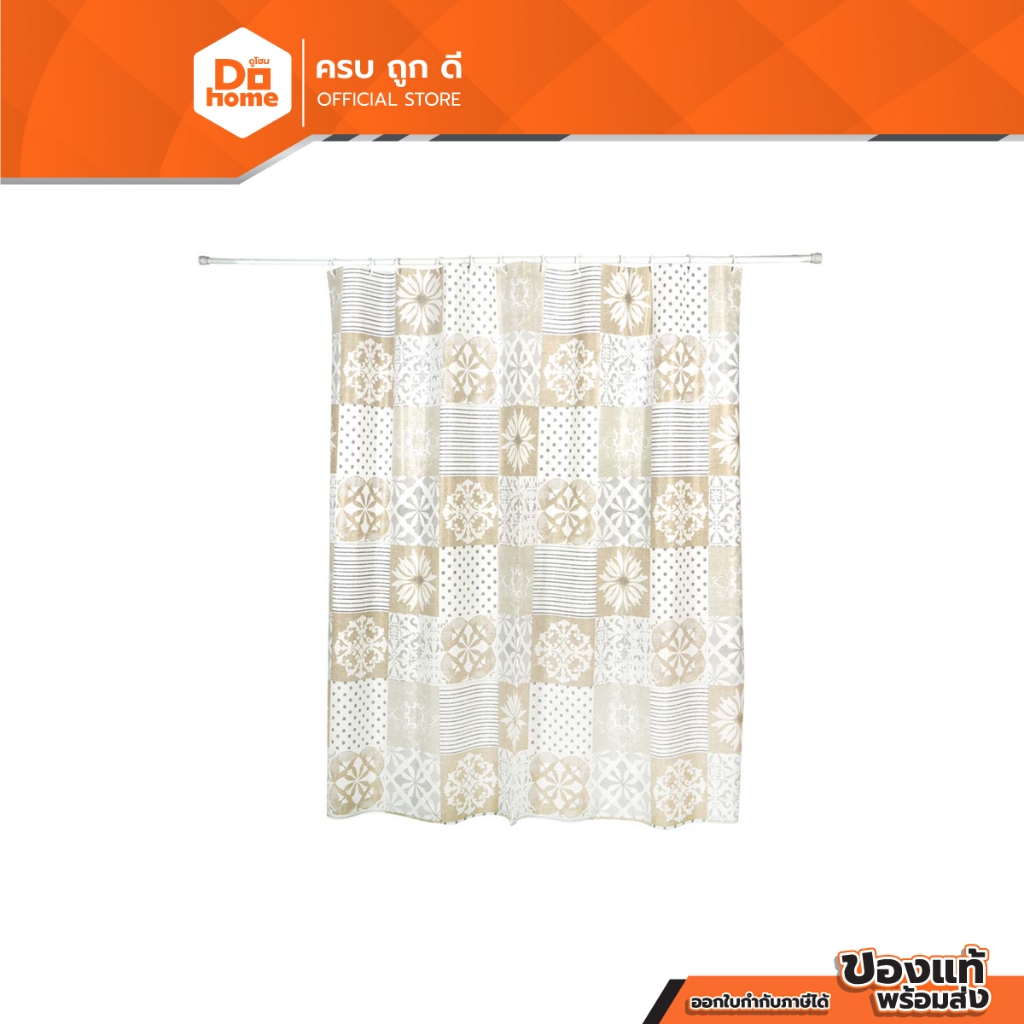 MARINE ม่านห้องน้ำ PEVA รุ่น MR SCP-18/U8067 ลายดอกไม้ |EA|