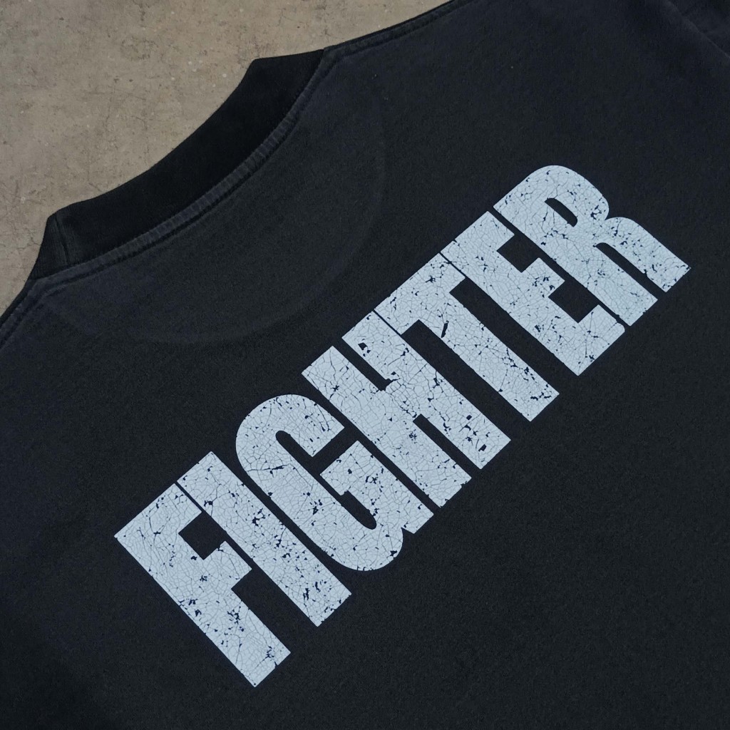 เสื้อยืดโอเวอร์ไซส์ไก่ชน ไม่สู้ก็ไม่รอด ผ้าโคตรเทพใส่สบายไม่ร้อนไม่ยับไม่ย้วยทรงสวย