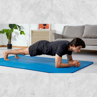 ยางสังเคราะห์ NBR เสื่อโยคะ หนาพิเศษ 8 มม. ปลอดภัย เป็นมิตรต่อสิ่งแวดล้อม Yoga mat