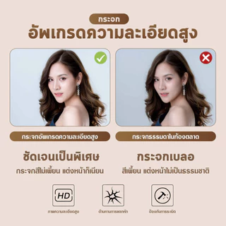 【โรงงานกระจกราคาถูก】กระจกเต็มตัว กระจกกำมะหยี่ กระจก พร้อมใช้ ของแต่งบ้าน ไม่ต้องประกอบ ตั้งพื้นได้
