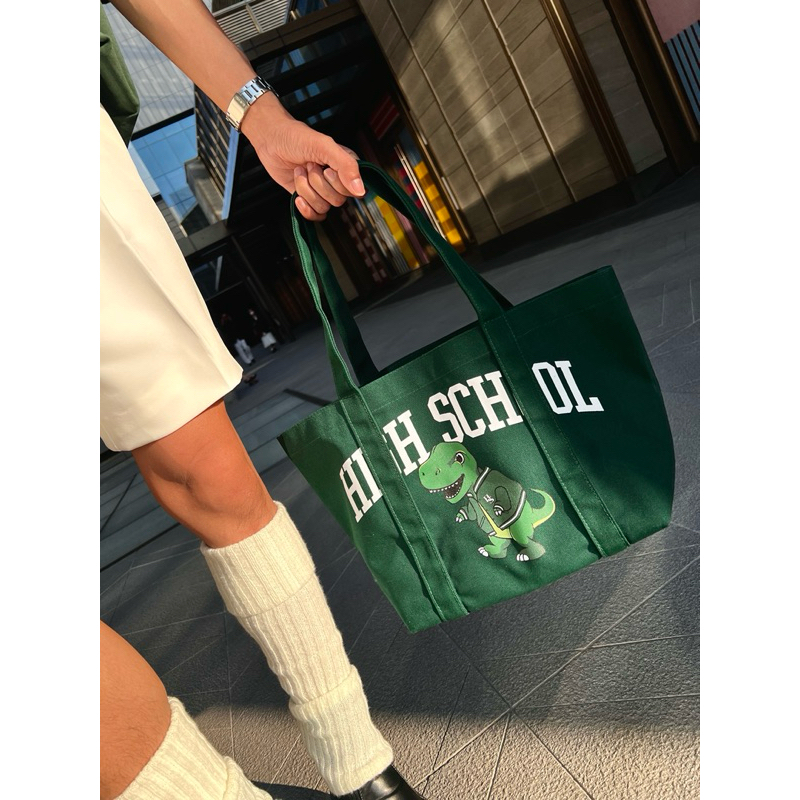 Highschool - BGB61260 กระเป๋า Highschool Canvas T-rex