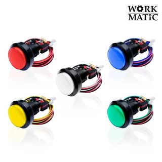 ชุดปุ่มกดสวิตช์ไฟ LED AC 12V ขนาด 45 mm & สายไฟ เบอร์ 24 AWG (สำหรับ ตู้ล้างรถ & ตู้กดน้ำหยอดเหรียญ) ยี่ห้อ SP All New)