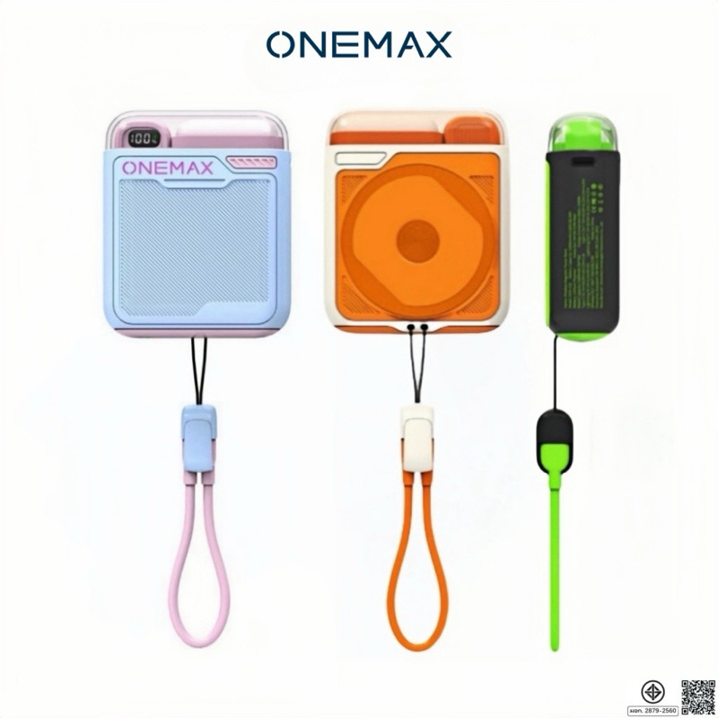 ONEMAX 10000 mAh 22.5W Magnetic พาวเวอร์แบงค์ ชาร์จเร็ว ไร้สาย Wireless Charger PowerBank