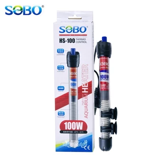 SOBO Heater HS ฮีตเตอร์สำหรับตู้ปลาแบบแท่งแก้ว (ทำอุณหภูมิได้ 20 ํC ~ 32 ํC )