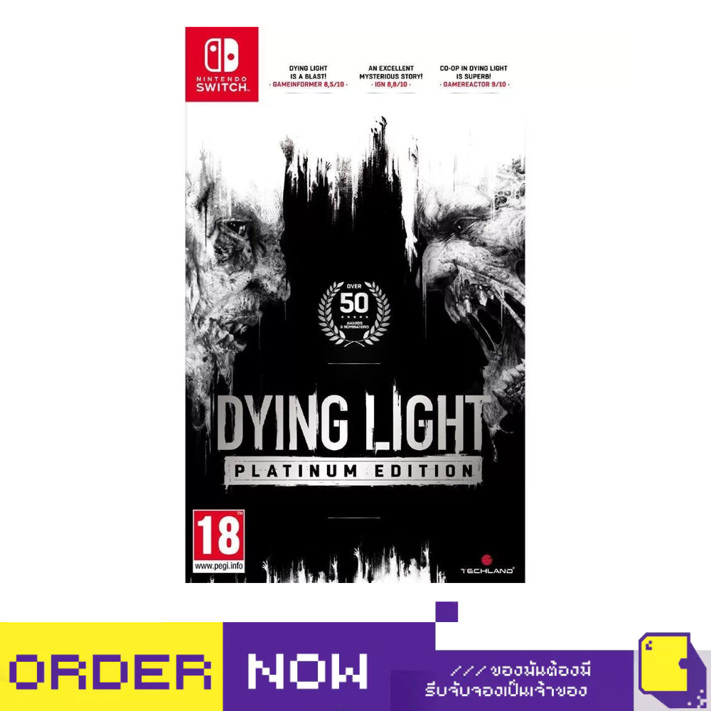 [+..••] พร้อมส่ง | NSW DYING LIGHT [PLATINUM EDITION] (เกม Nintendo Switch™ 🎮)