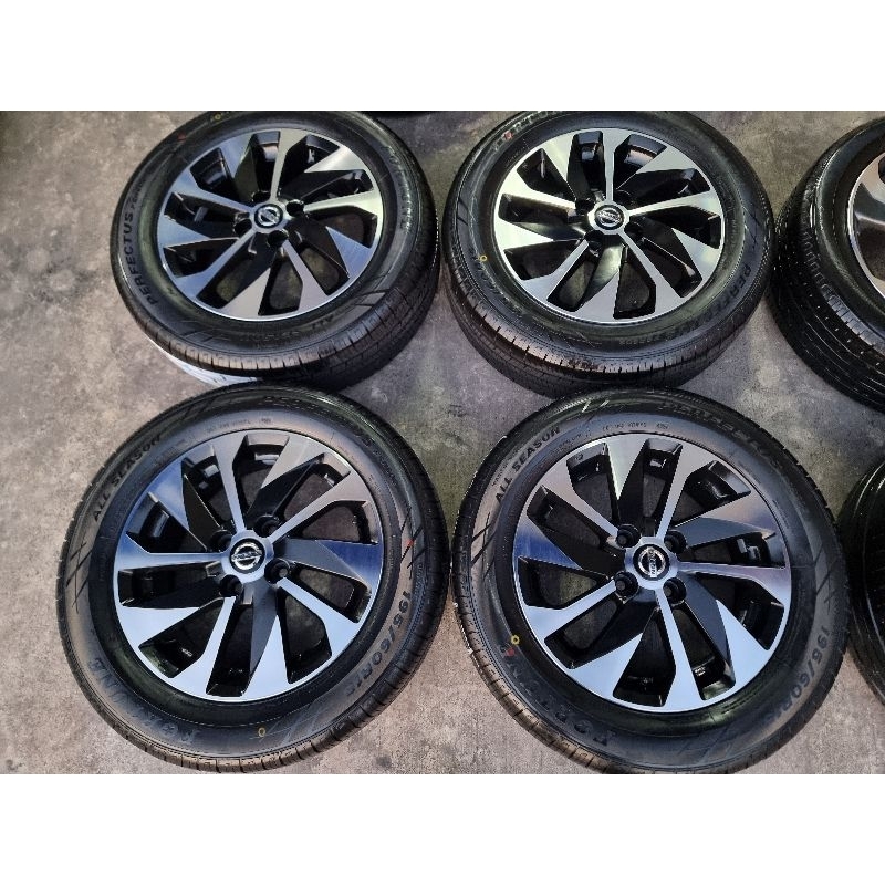 ล้อแม็ก nissan แท้ขอบ 15 ใส่ nissan almera nissan march nissan note