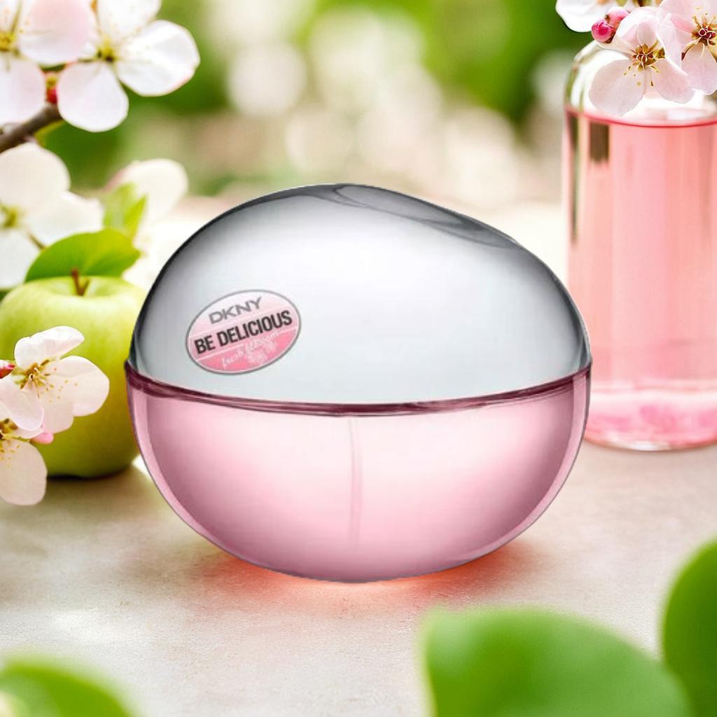 DKNY Be Delicious Fresh Blossom EDP (ชมพู) 30ml/100ml. กล่องซีล น้ำหอมผู้หญิง กลิ่นดอกไม้ หวาน สดใส