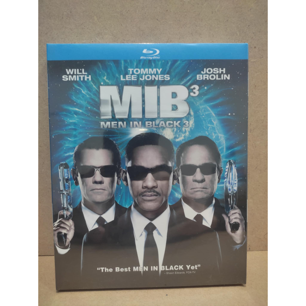 Blu-ray : MIB 3 Men in Black 3 (2012) หน่วยจารชนพิทักษ์จักรวาล 3 " Will Smith, Tommy Lee Jones, Josh
