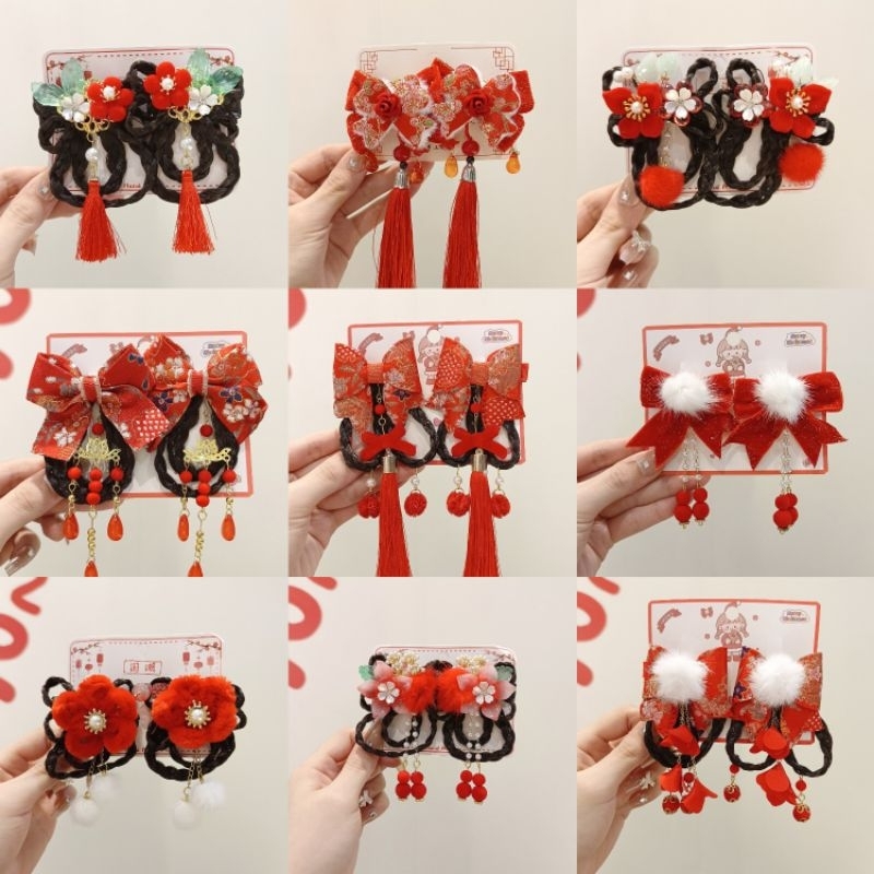 กิ๊บตรุษจีน กิ๊ฟตรุษจีน​ ที่คาดผมตรุษจีน​ พร้อมส่งจากไทย