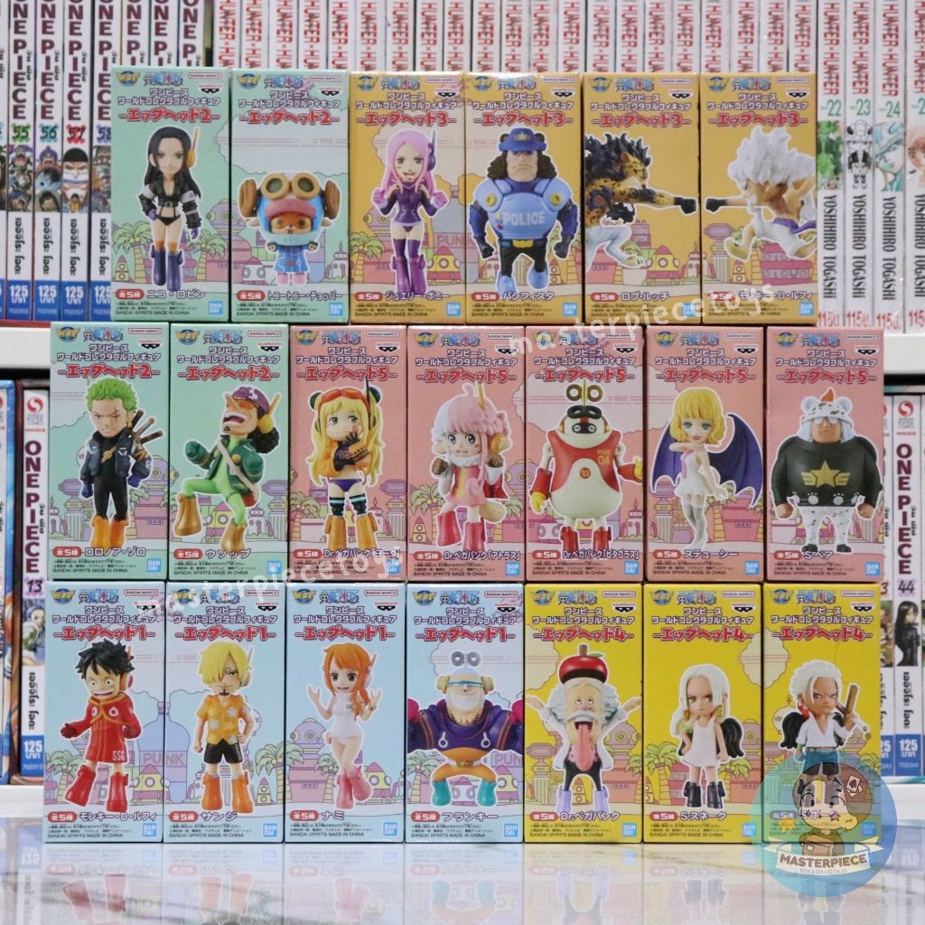 Banpresto One Piece WCF Egghead ของแท้ Lot JP แมวทอง