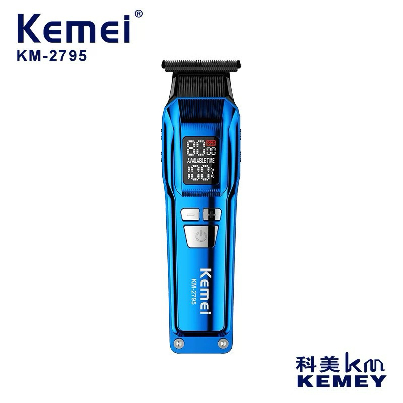 ของแท้ 100% Kemei รุ่น KM-2795เครื่องตัดผมแบบมืออาชีพ ปัตตาเลี่ยนตัดผมแบบชาร์จไฟได้ปัตตาเลี่ยนไร้สาย