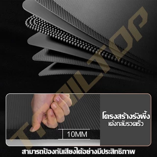 TRAILTOP เสื่อโยคะ หนาพิเศษ 8/10 mm. พร้อมถุงตาข่ายเก็บเสื่อ พกพาสะดวก Yoga mat NBR โยคะหนา