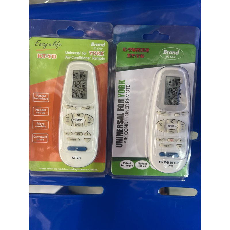 รีโมทแอร์ York ยอร์ค รวมรุ่น รีโมทแอร์ ยอร์ค ทุกรุ่น ไม่ต้องตั้งค่า
