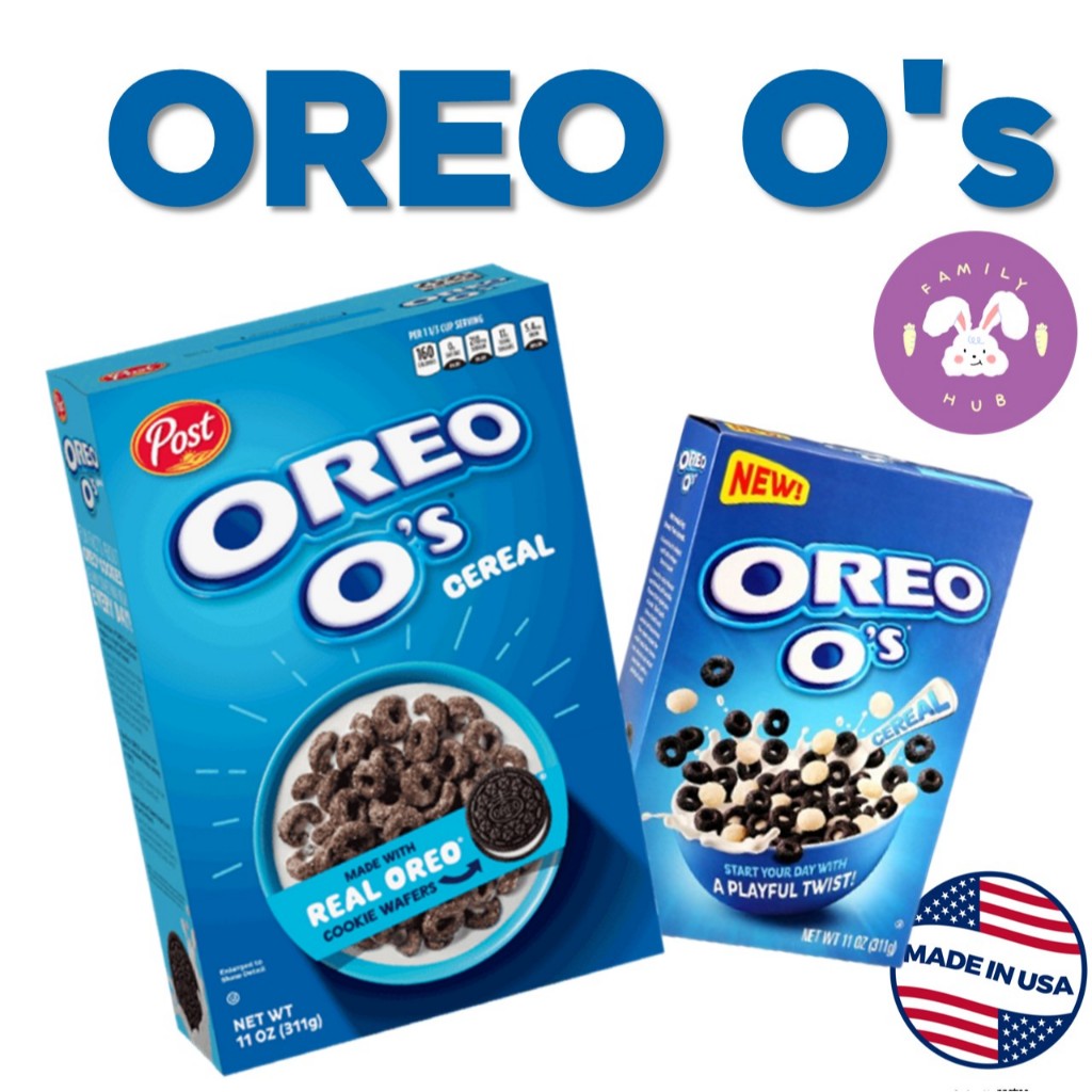 พร้อมส่ง Oreo cereal 311g. Oreo O's Exp. Mar2022 ซีเรียล โอริโอ้  ขนาด 311กรัม  ลอทใหม่ นำเข้าจากอเม