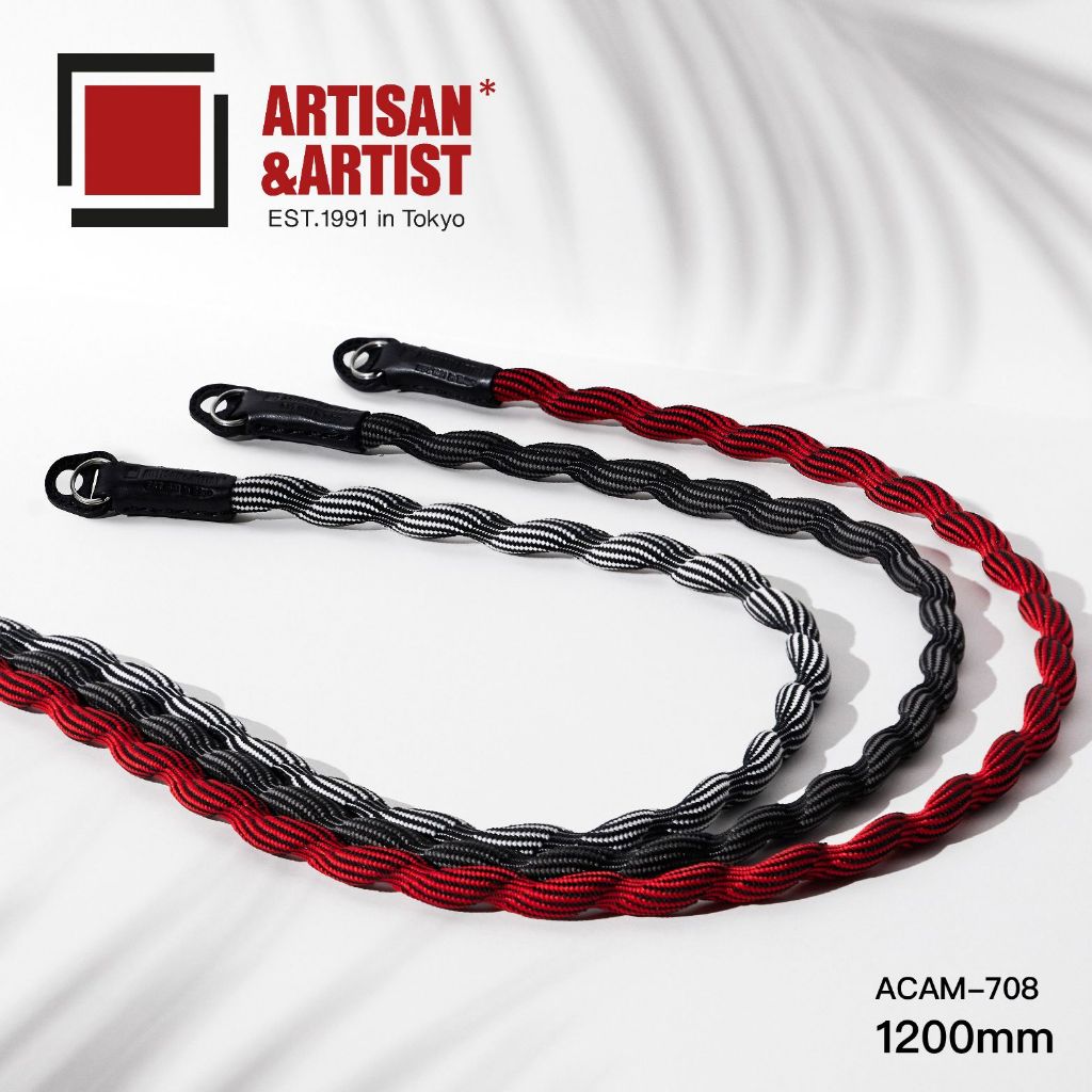 ( ใช้โค๊ดลดเพิ่ม) สายคล้องคอกล้อง Artisan ACAM-707 และ ACAM-708  Made in Japan