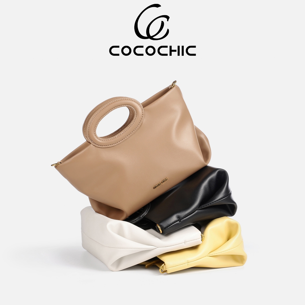 COCO CHIC กะเป๋าถือกระเป๋า มินิมอลกระเป๋า ผู้หญิง เข้ากับทุกลุค 4สี