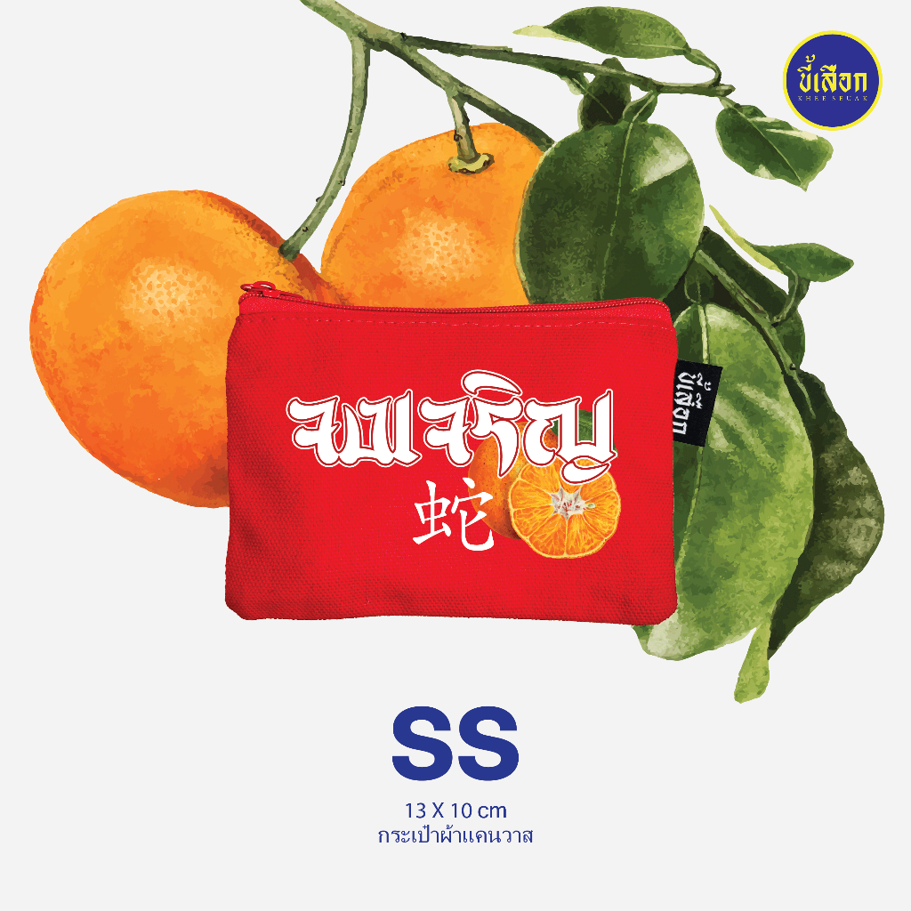 กระเป๋าผ้าแคนวาสใบเล็ก รุ่นSS (⭐️ร้าน KHEE SEUAK⭐️)