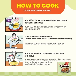 Chapagetti - ชาปาเก็ตตี้ nongshim (บะหมี่กึ่งสำเร็จรูป พร้อมซองเครื่องปรุงรสถั่วดำ)