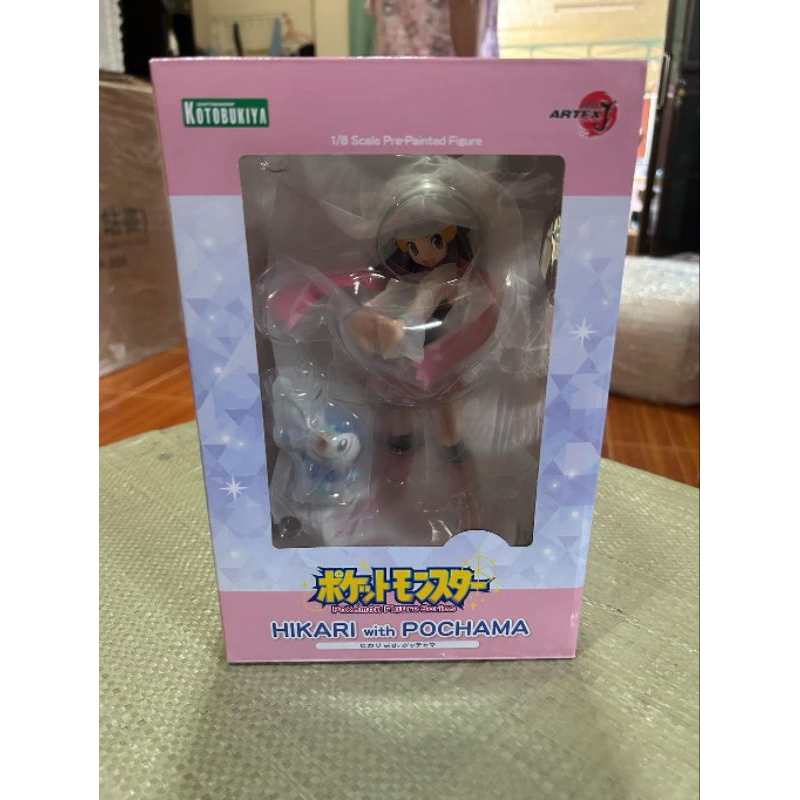 [ 1st hand instock ] Kotobukiya Artfx J - Pokémon ~ Hikari with Pochama 1/8 scale figure ( Genuine authentic figure )