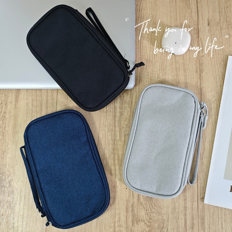 กระเป๋าพกพา กระเป๋า powerbank แบบพกพา กระเป๋าจัดเก็บข้อมูล USB สายเคเบิล กล่องกระเป๋า ATTCH