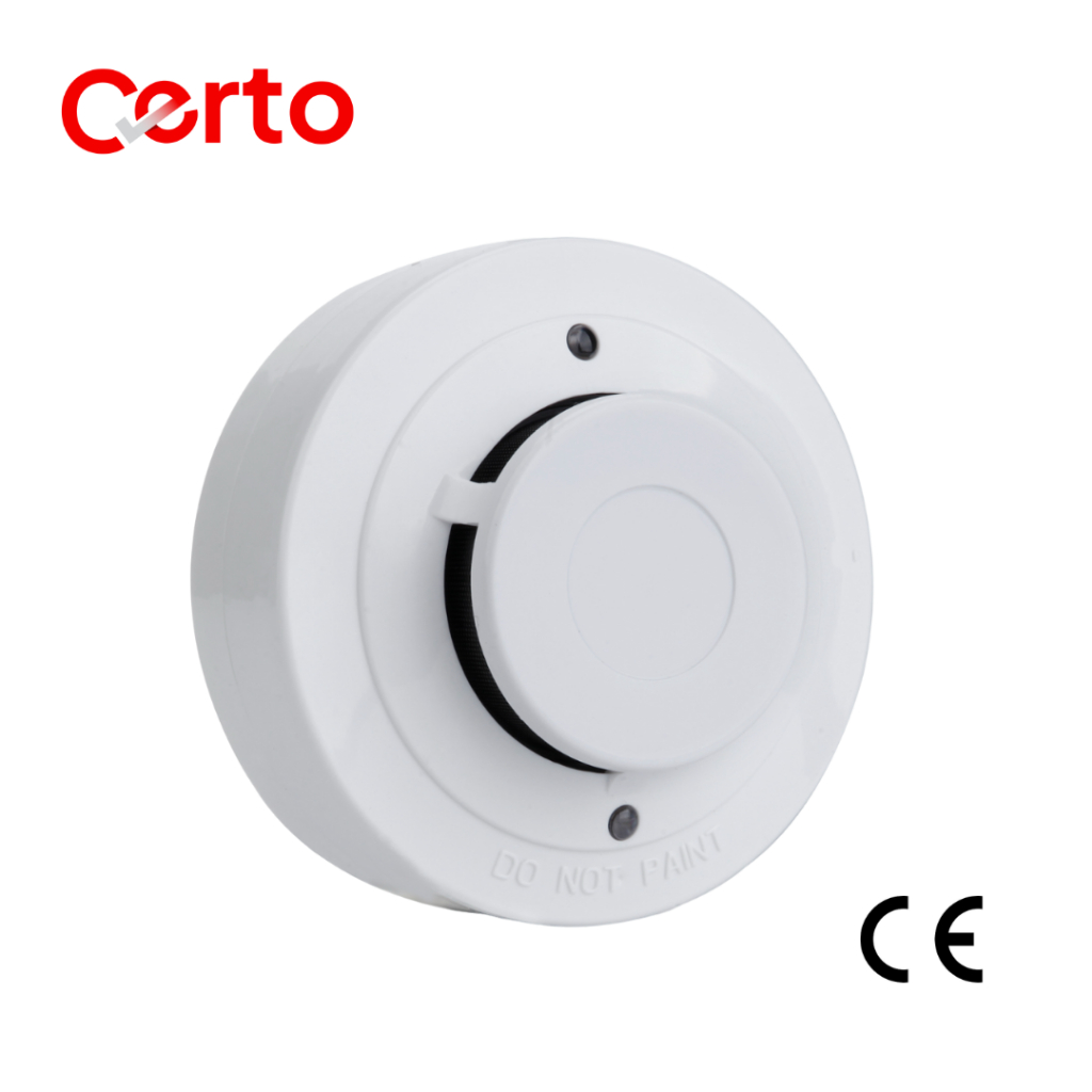 Smoke detector, 2 LED อุปกรณ์ตรวจจับควัน CERTO CT-CSD