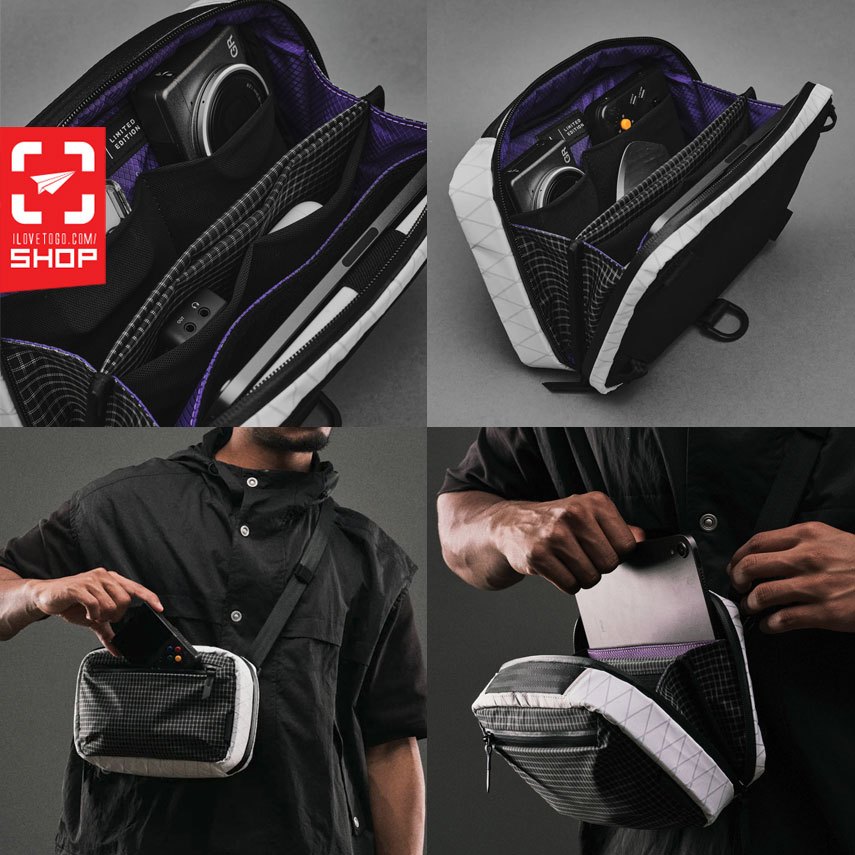 กระเป๋า Alpaka - Elements Tech Case Max พร้อมสายสะพาย CYBER Edition