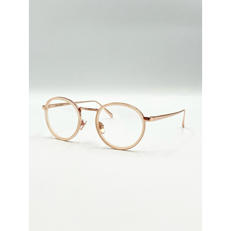 [GlassesMania] Linda Farrow 22K Rose Gold Eyeglasses 💯% Authentic กรอบแว่นสายตาชุบด้วยทอง Rose Gold 