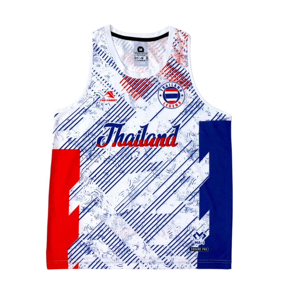เสื้อวิ่ง เสื้อกล้าม ออกกำลังกาย ดิแอสซิสต์ รุ่นไทยแลนด์ V.4 TA-206-Top