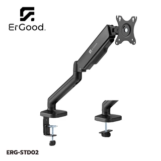 แขนจับจอคอม ERG-STD02 รองรับจอ 17-32 นิ้ว ปรับระดับได้ ลดเมื่อย รับน้ำหนัก 9 kg