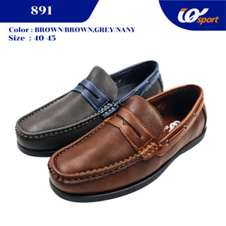 IQ Style รองเท้าคัชชูผู้ชาย แบบสวม รหัส891