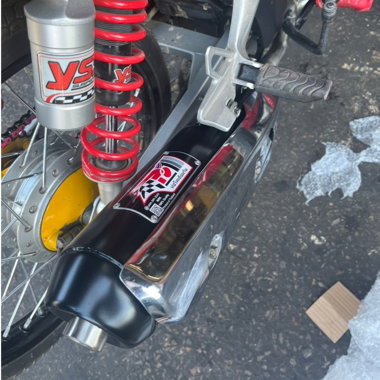 ท่อเวฟ125i ปลาวาฬ 2018-2022 / 2023-2025 (กดเลือกรุ่น) โพเดียมวัน คอท่อสแตนเลส304 2ระบบ มี มอก By Po1 Podium One - รูปที่ 4