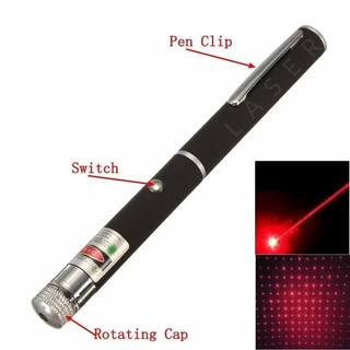 เลเซอร์พ้อยเตอร์ 5MW Green Laser Red Laser Pointer แสงสีเขียว