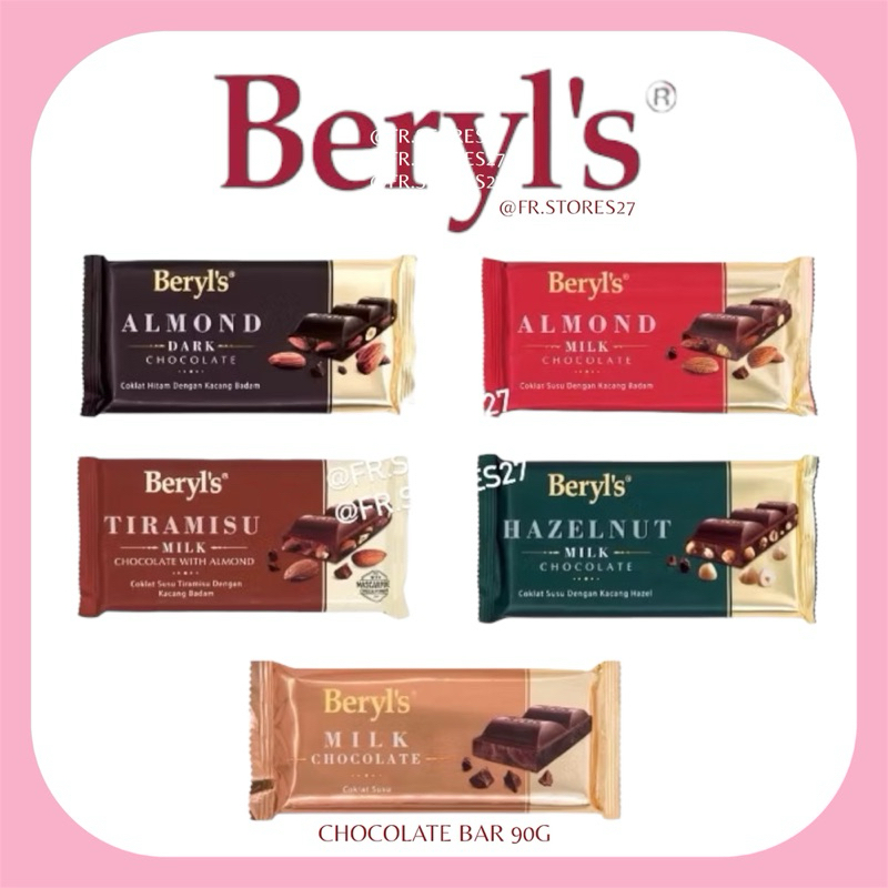 Beryl’s chocolate bar 90G