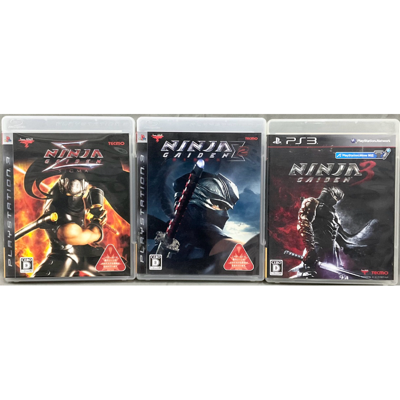 แผ่นแท้ [PS3] รวมทุกภาค Ninja Gaiden Σ┃Sigma (Japan)