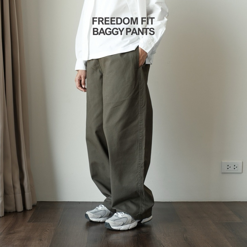 Freedom Fit Baggy Pants กางเกงฟรีดอมฟิต กระบอกใหญ่
