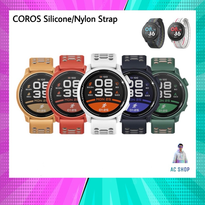 สายนาฬิกา Coros Quick Release 22 mm. ใช้สําหรับ Coros หลายรุ่น สินค้าในไทย🇹🇭 จัดส่งภายใน 24 hr