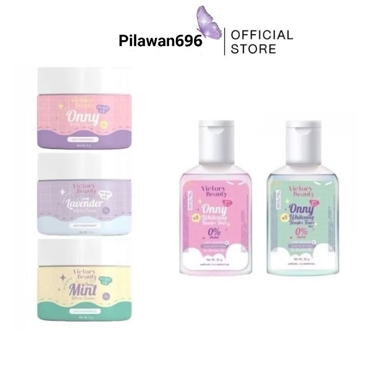 ครีมทารักแร้ออนนี่ ONNY White Cream ครีมรักแร้แม่แพท กลิ่นลาเวนเดอร์ กลิ่นมิ้น ครีมบำรุงรักแร้ / โทนเนอร์