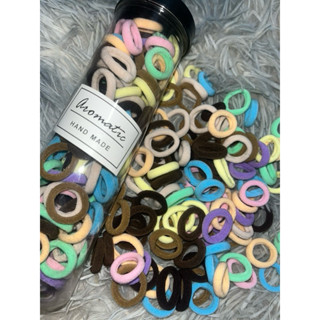 ยางมัดผมเล็กแบบสุ่มสี 1 เส้น 1 บาท❗️  ส่ง⚡️