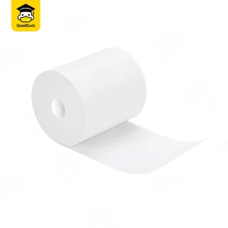 กระดาษความร้อน กระดาษใบเสร็จ 57x50 80x80 mm ไม่มีแกน 65gsm บิล สลิป Bill POS กระดาษธงฟ้า Ocha