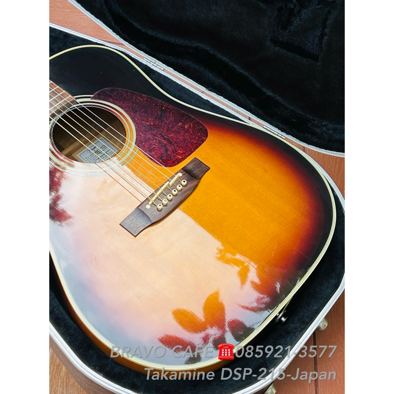 กีต้าร์โปร่งไฟฟ้ามือสอง Takamine DSP215