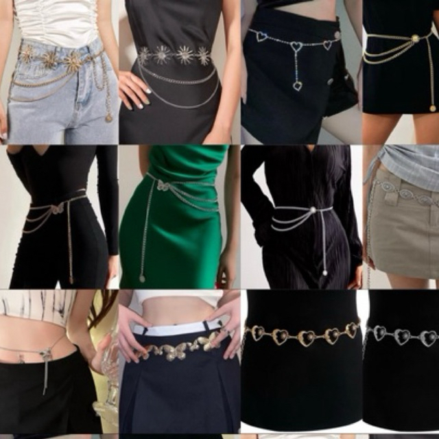 We รวมโซ่ผูกเอวหลายแบบหลายสไตล์ พร้อมส่งจากไทย