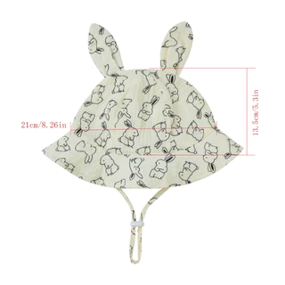BrananaPlus (3-12เดือน) หมวกเด็กปีก สำหรับเด็กอ่อน ผลิตจากผ้าฝ้ายทอธรรมชาติ HATGZ