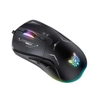 เมาส์ (mouse) iHAVECPU ONIKUMA OKAMI WIRED GAMING MOUSE : BLACK
